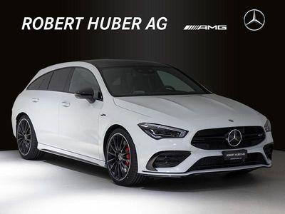 Weiss Gebraucht 2023 Mercedes CLA35 AMG Shooting Brake AMG Kombi | CHF 54’900 (Etwas zu teuer)