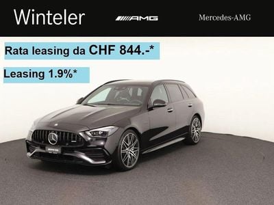 Schwarz Neu 2025 Mercedes C43 AMG Executive Kombi | CHF 100’600 (Fairer Preis)
