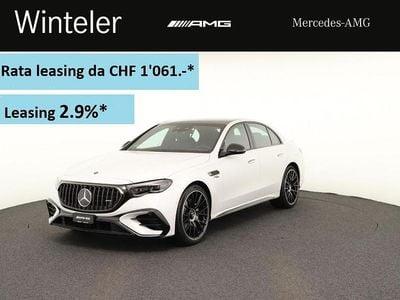 Weiss Neu 2025 Mercedes E53 AMG Limousine | CHF 137’700 (Etwas zu teuer)