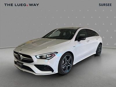 Weiss Gebraucht 2020 Mercedes CLA35 AMG Shooting Brake AMG Kombi | CHF 33’500 (Superpreis)