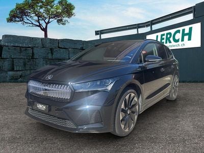 Schwarz Gebraucht 2021 Skoda Enyaq iV SportLine SUV | CHF 33’900 (Fairer Preis)