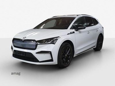 Gebraucht Skoda Enyaq iV SportLine 194 kW (265 PS) 2021 Moon weiss, metallic SUV