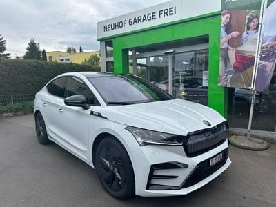 Weiss Gebraucht 2024 Skoda Enyaq iV RS SUV | CHF 39’900 (Etwas zu teuer)