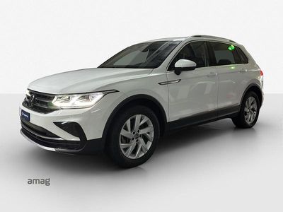 Pure white uni Gebraucht 2023 VW Tiguan Elegance SUV | CHF 37’990 (Fairer Preis)