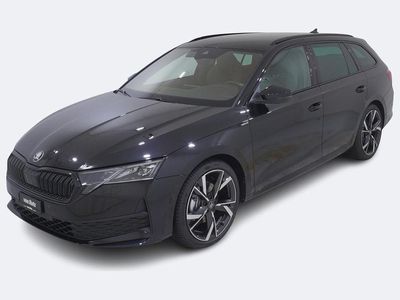 Schwarz Gebraucht 2025 Skoda Octavia SportLine Kombi | CHF 43’980 (Fairer Preis)