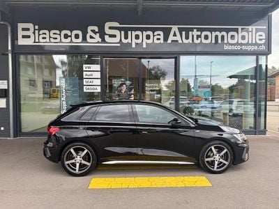 Schwarz Gebraucht 2020 Audi A3 S-Line Limousine | CHF 25’900 (Superpreis)