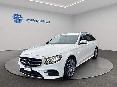 Weiss Gebraucht 2020 Mercedes E220 AMG line Kombi | CHF 29’800 (Superpreis)