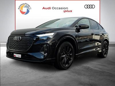 Gebraucht Audi Q4 Sportback e-tron Ambiente 219 kW (299 PS) 2021 Schwarz SUV