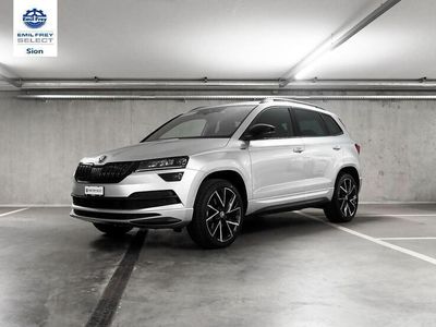 Grau Gebraucht 2021 Skoda Karoq SportLine SUV | CHF 27’900 (Fairer Preis)