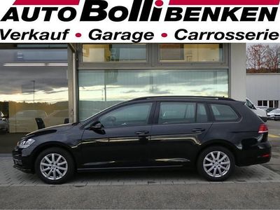 Schwarz Gebraucht 2017 VW Golf VII Comfortline Kombi | CHF 9’980 (Teuer)
