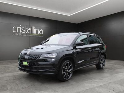 Schwarz Gebraucht 2021 Skoda Karoq SportLine SUV | CHF 24’900 (Fairer Preis)