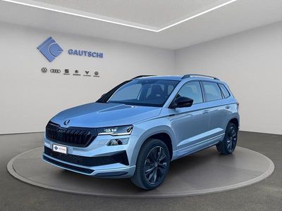 Silber Gebraucht 2024 Skoda Karoq SportLine SUV | CHF 38’900 (Etwas zu teuer)