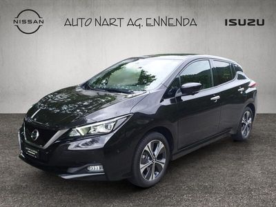 Schwarz Gebraucht 2021 Nissan Leaf Tekna Kleinwagen | CHF 23’900 (Etwas zu teuer)