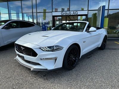 gebraucht Ford Mustang GT Convertible 5.0 V8 Automat WHITE