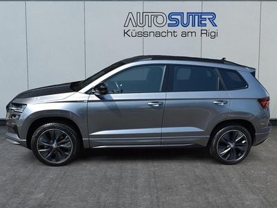 Grau Gebraucht 2024 Skoda Karoq SportLine SUV | CHF 32’900 (Fairer Preis)