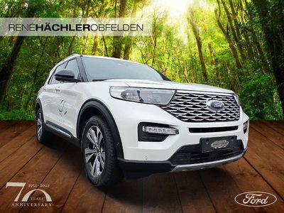 Weiss Gebraucht 2022 Ford Explorer Hybrid Platinum SUV | CHF 69’900