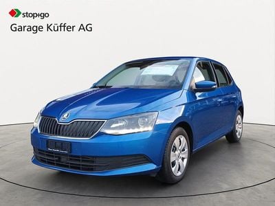 Blau Gebraucht 2015 Skoda Fabia Ambition Kleinwagen | CHF 7’200 (Etwas zu teuer)