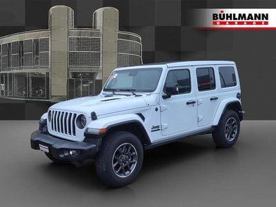 Weiss Gebraucht 2021 Jeep Wrangler 80th Anniversary SUV | CHF 51’990 (Fairer Preis)