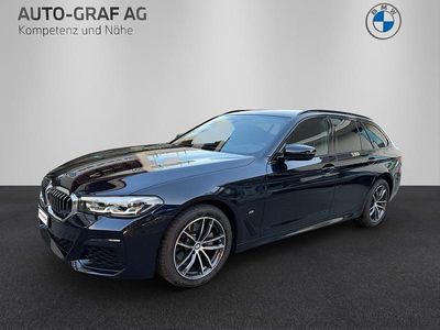 Schwarz Gebraucht 2022 BMW 520 M Sport Kombi | CHF 41’900 (Etwas zu teuer)