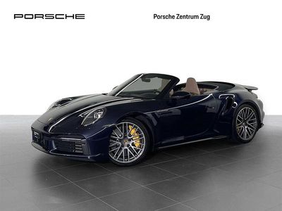 Blau Gebraucht 2021 Porsche 911 Turbo S Cabriolet Cabrio | CHF 215’500 (Etwas zu teuer)