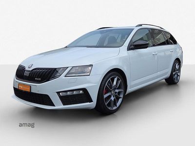 Gebraucht Skoda Octavia RS 184 PS (135 kW) 2020 Moon weiss, metallic Kombi