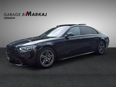 Schwarz Gebraucht 2022 Mercedes S580 AMG line Limousine | CHF 163’900