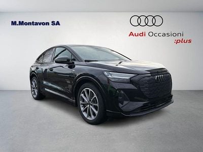 Gebraucht Audi Q4 Sportback e-tron Ambiente 219 kW (299 PS) 2023 Schwarz SUV
