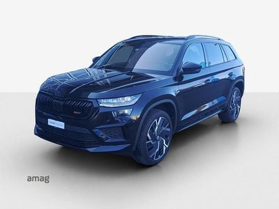 Gebraucht Skoda Kodiaq RS 245 PS (180 kW) 2021 Magic schwarz, perleffekt SUV