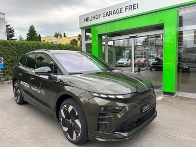 Grün Neu 2025 Skoda Enyaq iV RS SUV | CHF 61’000 (Guter Preis)