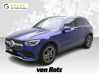 Blau Gebraucht 2020 Mercedes GLC220 AMG line SUV | CHF 38’490 (Fairer Preis)