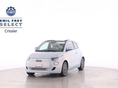 Blau Gebraucht 2020 Fiat 500e La Prima Cabrio | CHF 20’900 (Superpreis)