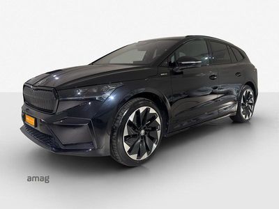 Gebraucht Skoda Enyaq iV SportLine 194 kW (265 PS) 2023 Magic schwarz, perleffekt SUV