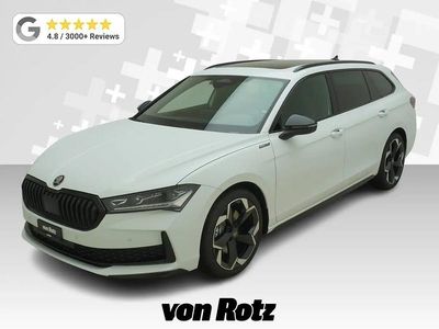 Weiss Neu 2025 Skoda Superb SportLine | CHF 52’940