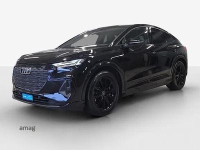 Mythosschwarz metallic Gebraucht 2021 Audi Q4 e-tron SUV | CHF 37’900 (Teuer)