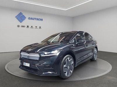 Schwarz Gebraucht 2024 Skoda Enyaq iV RS SUV | CHF 42’800 (Etwas zu teuer)
