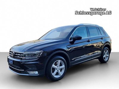 Schwarz Gebraucht 2016 VW Tiguan Highline SUV | CHF 24’550 (Fairer Preis)