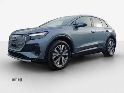 Gebraucht Audi Q4 e-tron Ambiente 125 kW (170 PS) 2022 Geysirblau metallic SUV