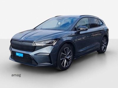Quartz grau, metallic Gebraucht 2021 Skoda Enyaq iV SportLine SUV | CHF 24’490 (Fairer Preis)