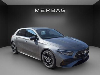 Grau Neu 2025 Mercedes A180 Night Limousine | CHF 39’900 (Fairer Preis)