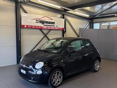 Schwarz Gebraucht 2007 Fiat 500 Lounge Limousine | CHF 6’900 (Fairer Preis)