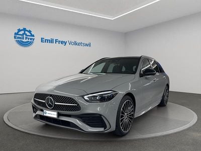 Neu Mercedes C220 AMG line 197 PS (144 kW) 2025 Grau Kombi