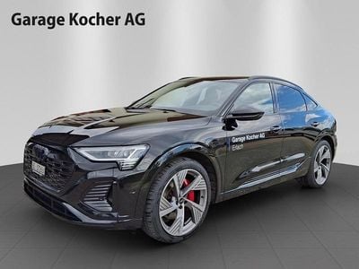 Schwarz Gebraucht 2023 Audi Q8 e-tron Black Edition SUV | CHF 59’900