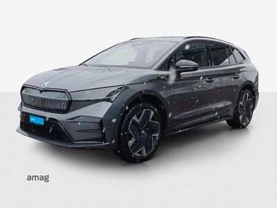 Gebraucht Skoda Enyaq iV RS 250 kW (340 PS) 2024 Graphite grau, metallic SUV
