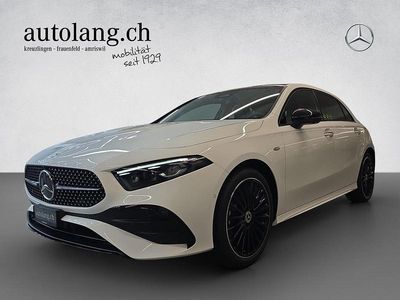 Neu Mercedes A250 AMG line 218 PS (160 kW) 2025 Weiss Limousine