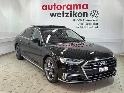 Schwarz Gebraucht 2022 Audi A8 Ambiente Limousine | CHF 63’800