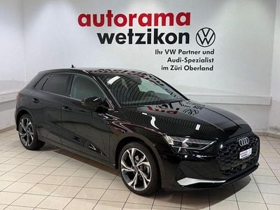 Schwarz Gebraucht 2024 Audi A3 Advanced Limousine | CHF 32’900 (Fairer Preis)