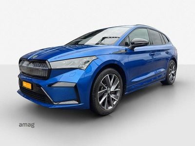 Gebraucht Skoda Enyaq iV SportLine 194 kW (265 PS) 2022 Race blau, metallic SUV