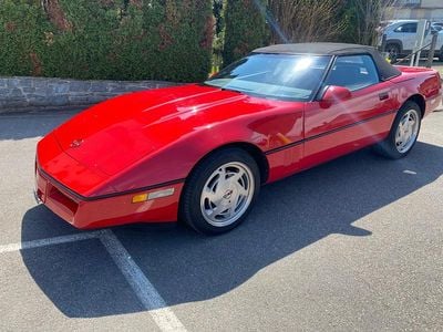 Gebraucht Chevrolet Corvette C4 1989 Rot Cabrio