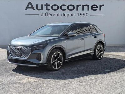 Blau Gebraucht 2025 Audi Q4 e-tron SUV | CHF 35’850 (Superpreis)