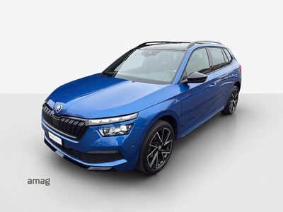 Race blau, metallic Gebraucht 2022 Skoda Kamiq Monte Carlo SUV | CHF 24’390 (Etwas zu teuer)